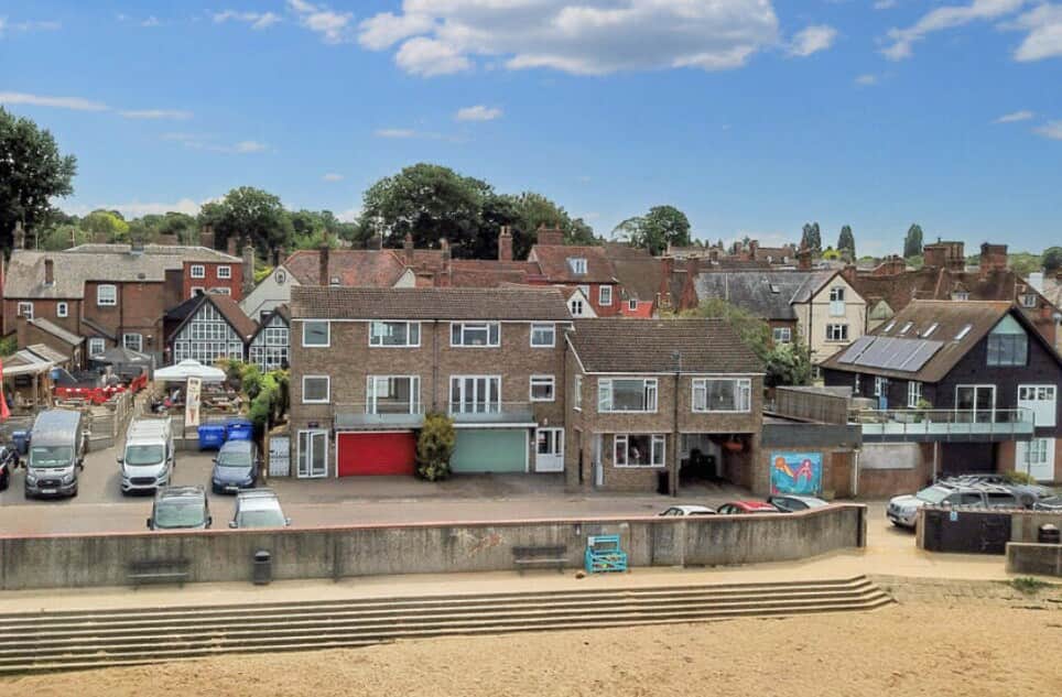 View of house from Beach/Estuary