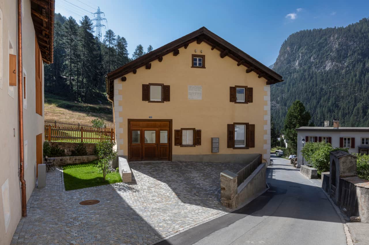 Historic Engadine House Dating Back to 1648 in Giarsun, Pontresina