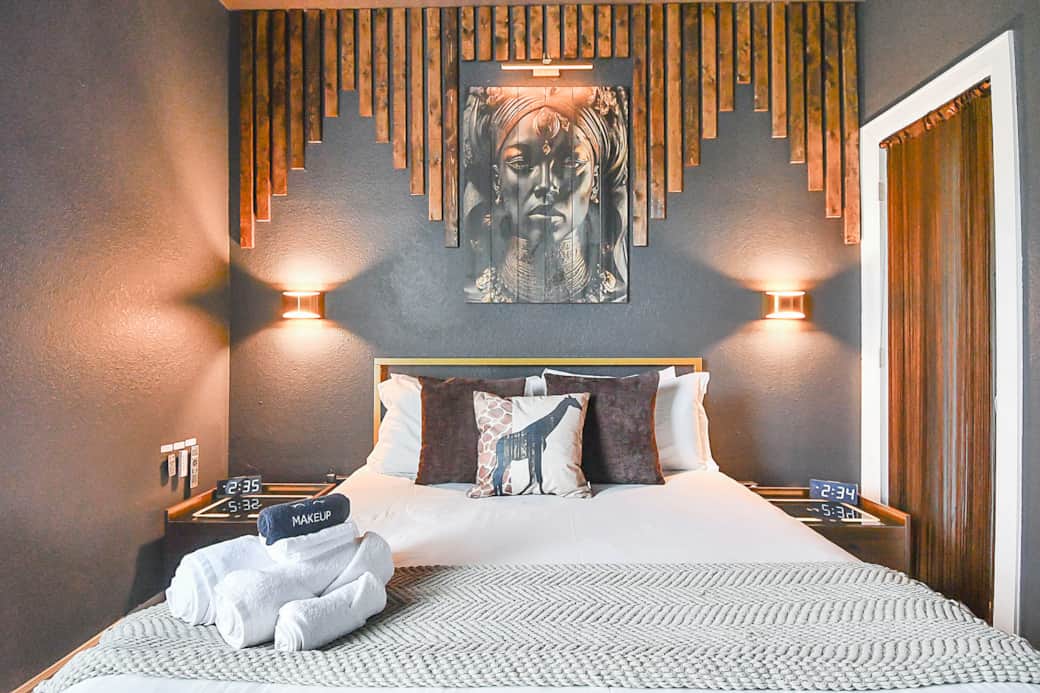 The Melanated Way Bedroom 2 with Queen Size Bed The Melanated Way Bedroom 2 with Queen Size Bed