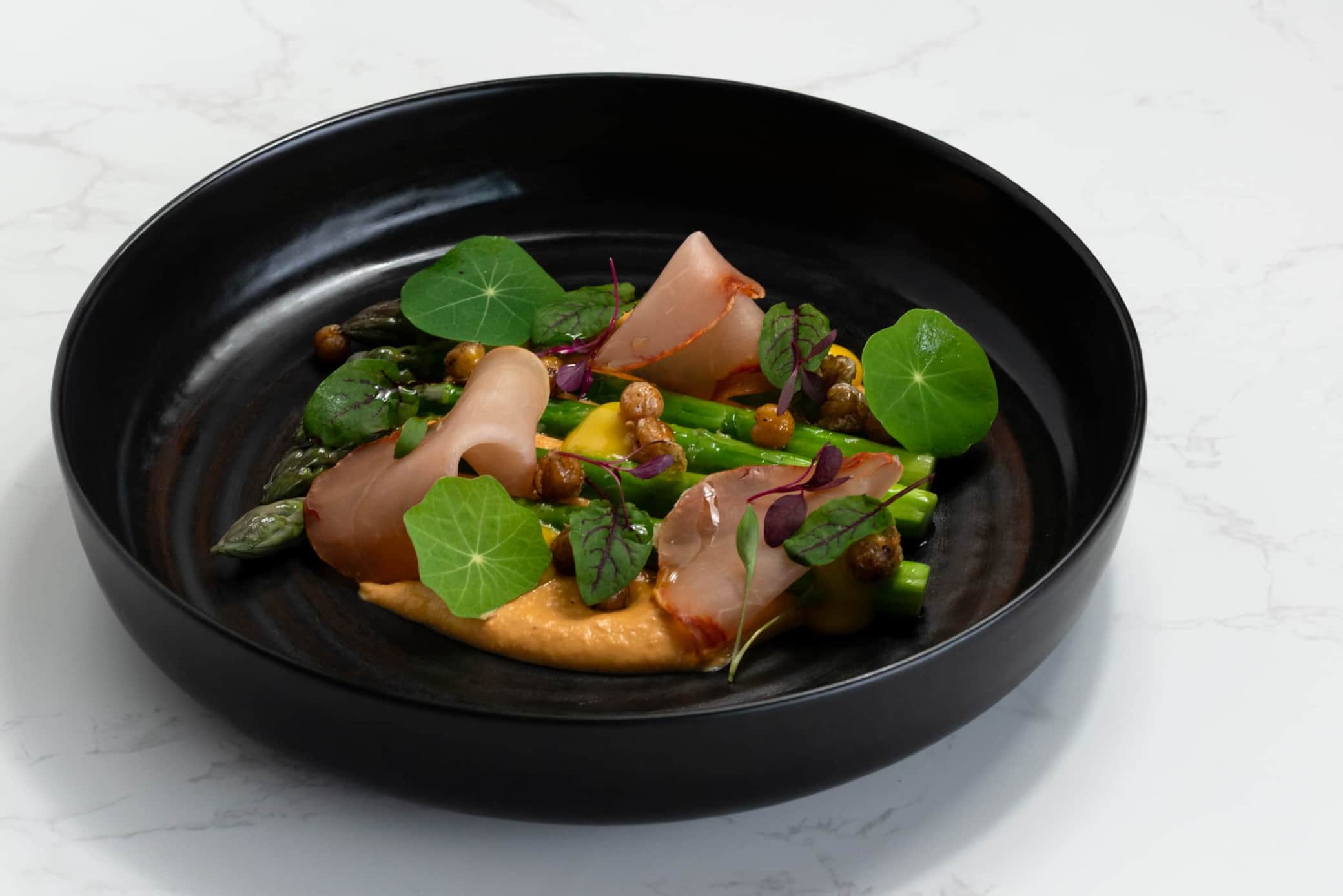 Private dining dishes created by Chef Callum at The Croft Templepatrick