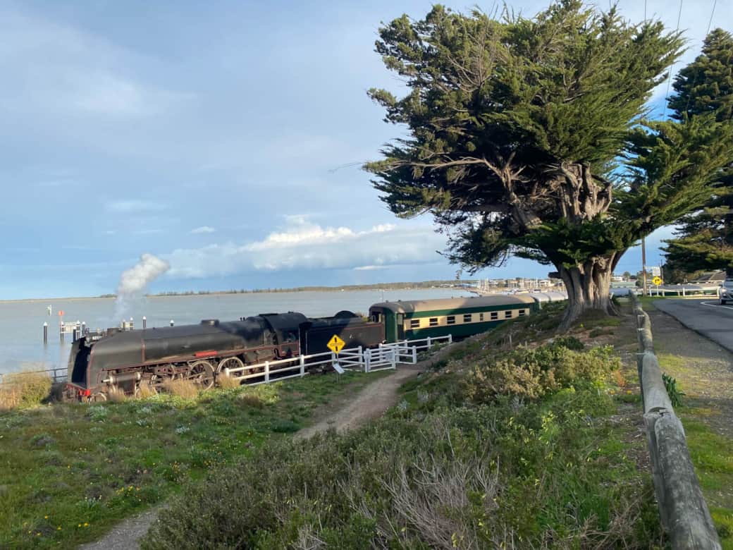 Walking distance to the Cockle Train and Goolwa Wharf