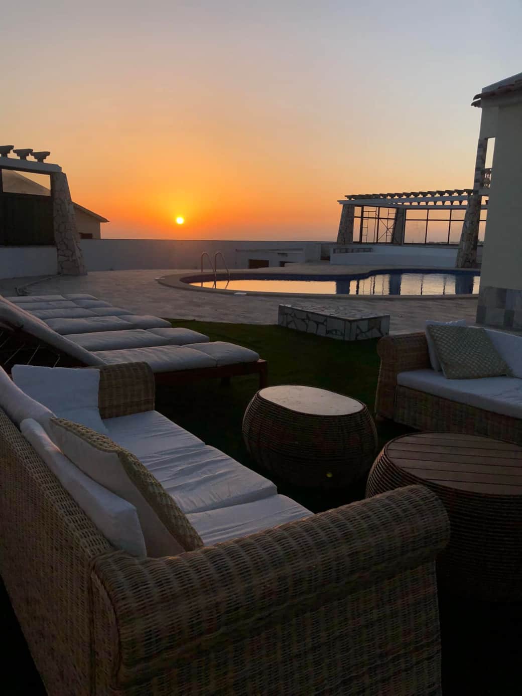 Lounge area