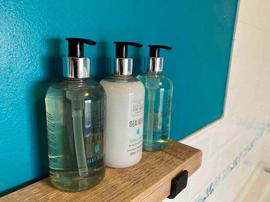 Complementary toiletries for use during your stay