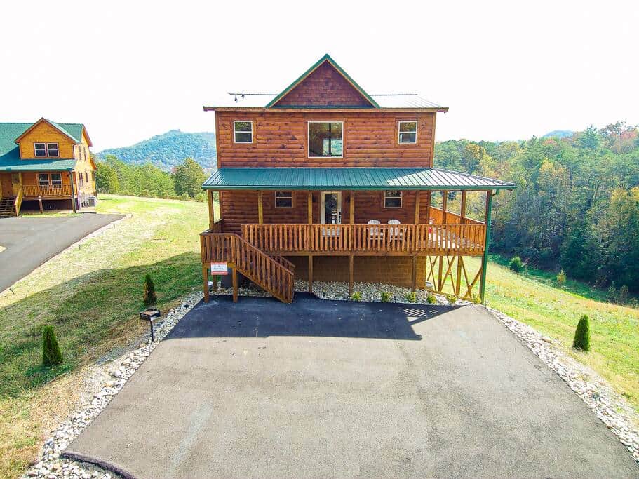 Front of cabin