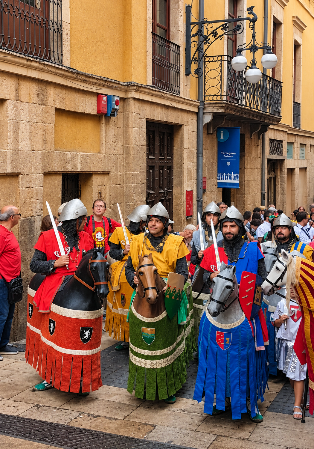 Seguici Popular during the Santa Tecla festival in Tarragona