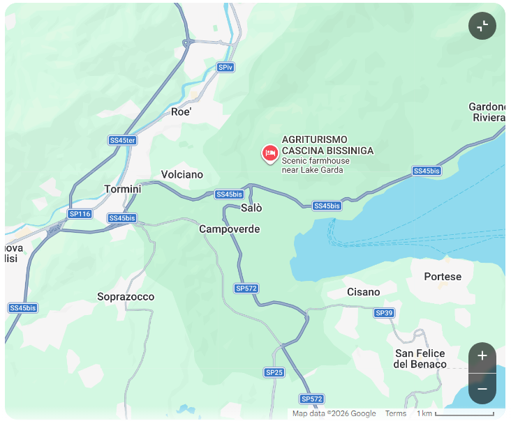 Mappa della posizione dell'alloggio