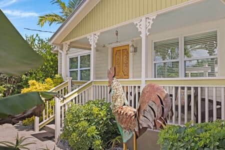 Front Entrance to house