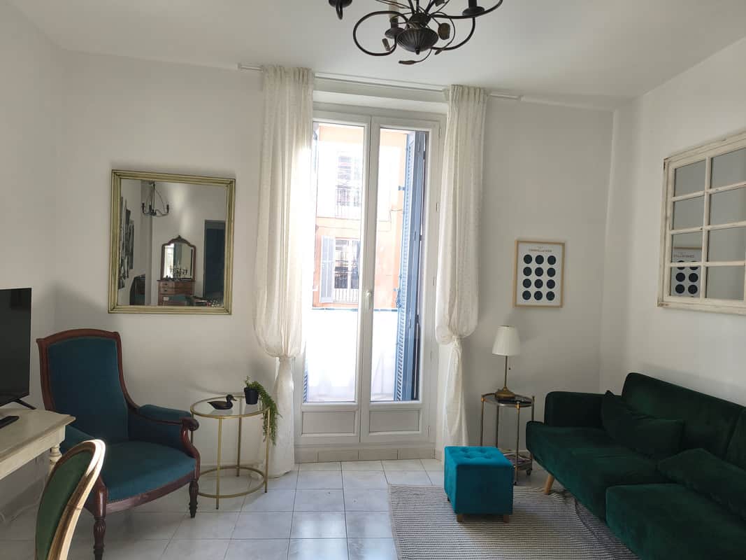 Living Room with ottoman