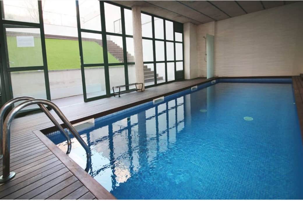 Indoor swimming pool so you can enjoy it all year long