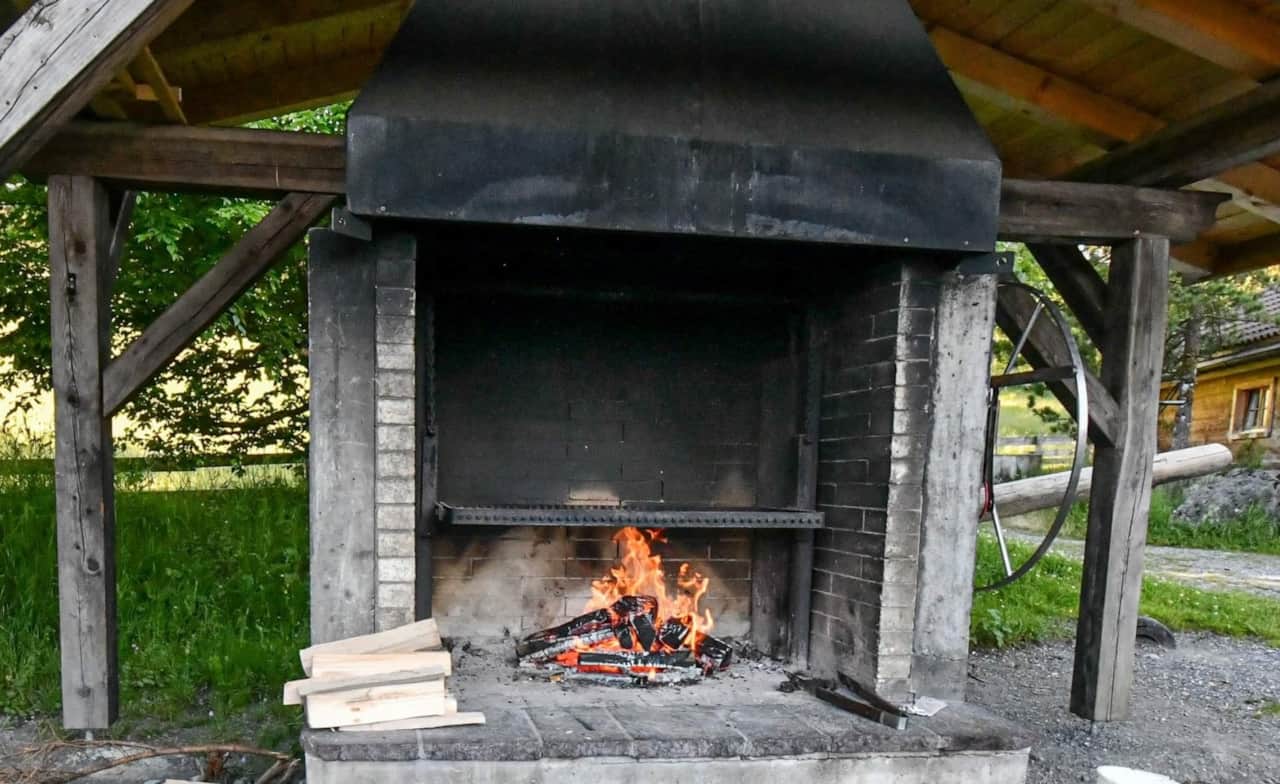 Feuerstelle aussen