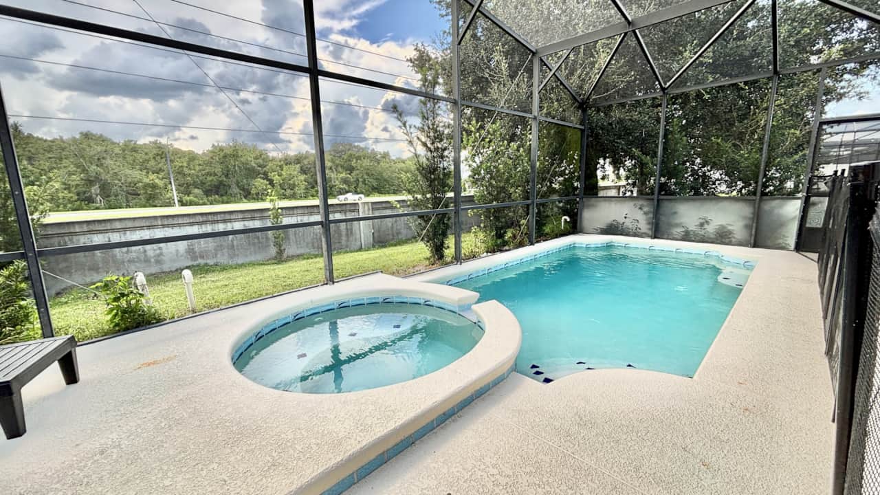 your own pool/spa