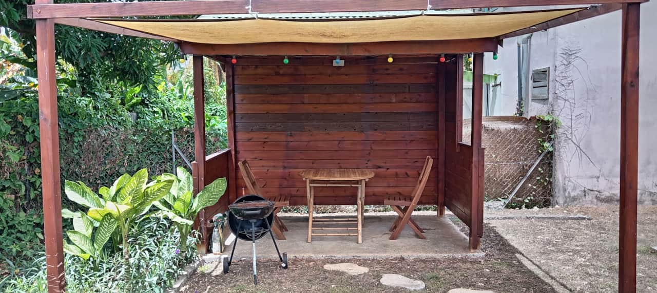 Espace barbecue