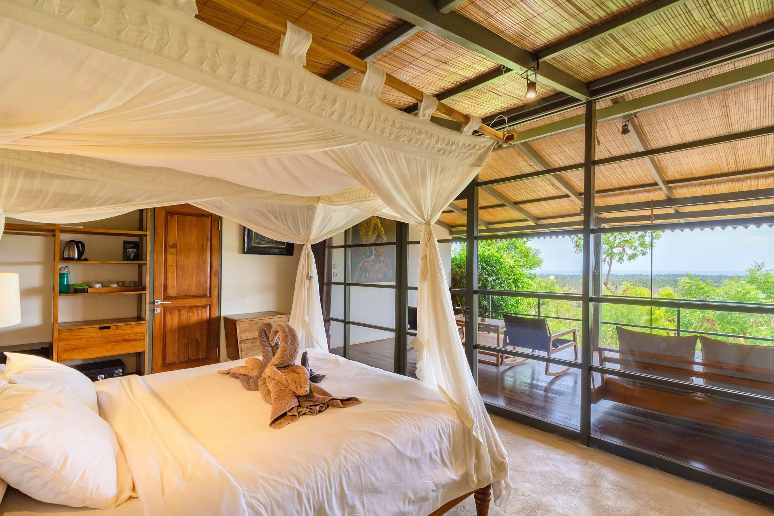 Modern property exterior at Luwih 2 with contemporary architectural design