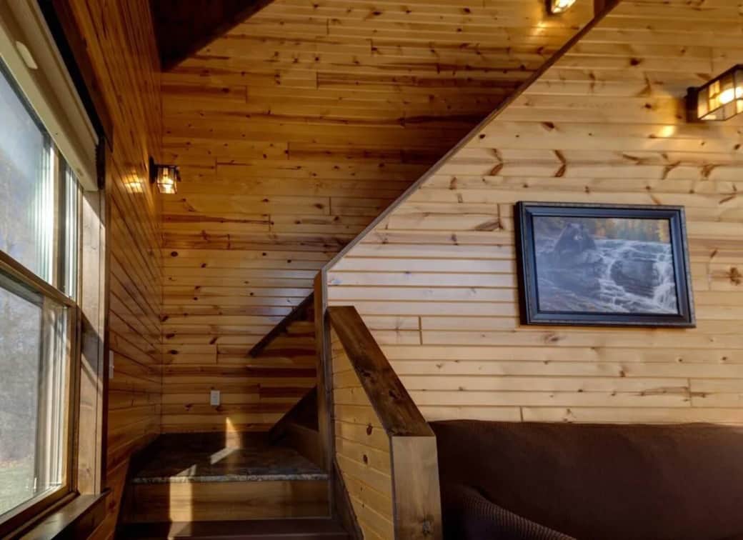 Stairs to Master Bedroom