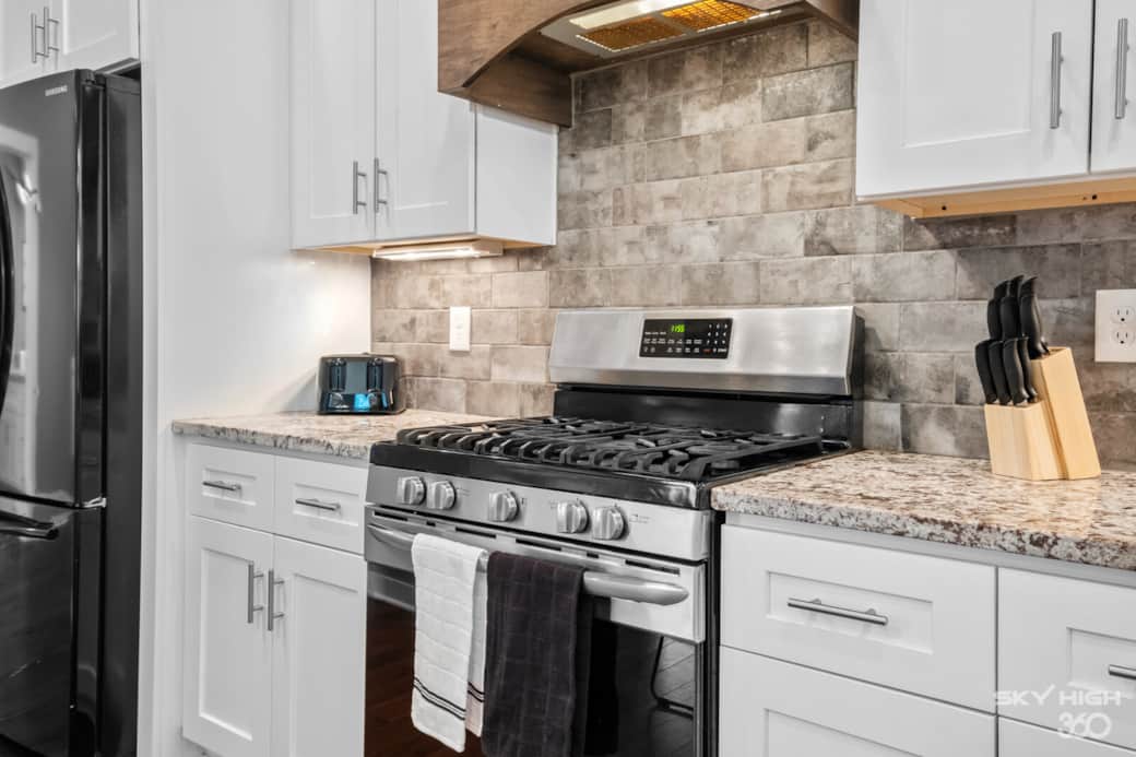 Fully stocked with everything you need to cook a meal