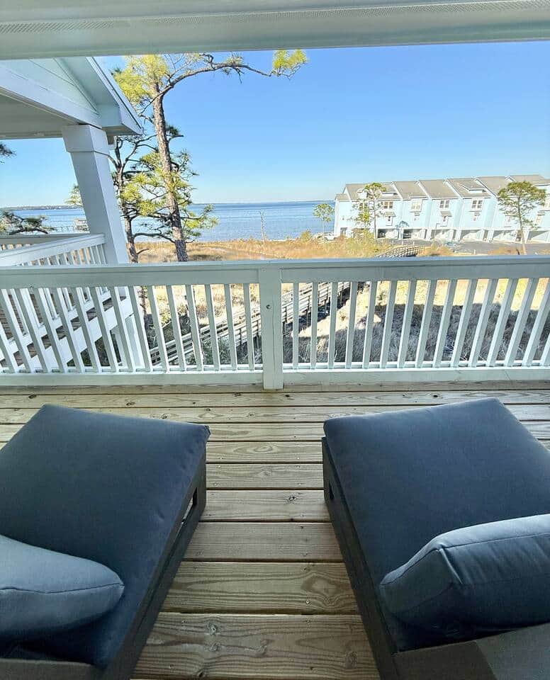 Balcony view Bayview 108, Innerarity Townhomes, Perdido Key FL