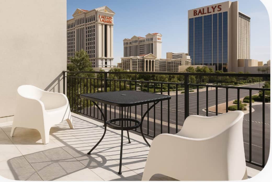 Great view of casinos. 