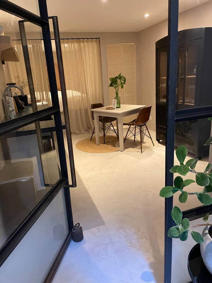 Uitzicht vanaf de ingang