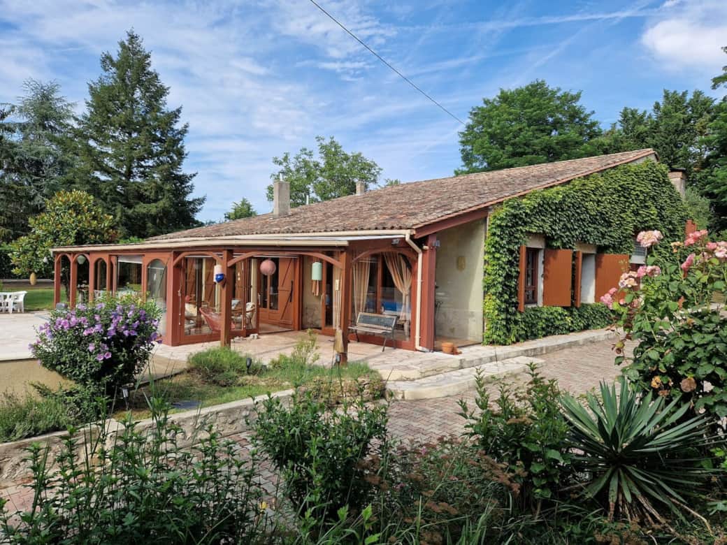 Old house with modern style Old house with modern style