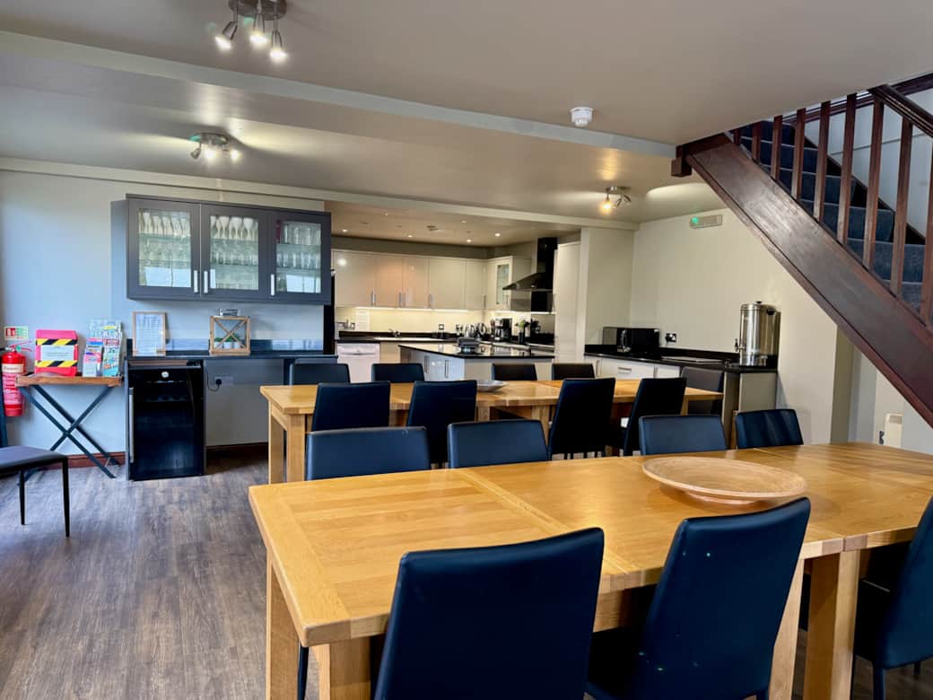 The Barn - Open plan Dining Area