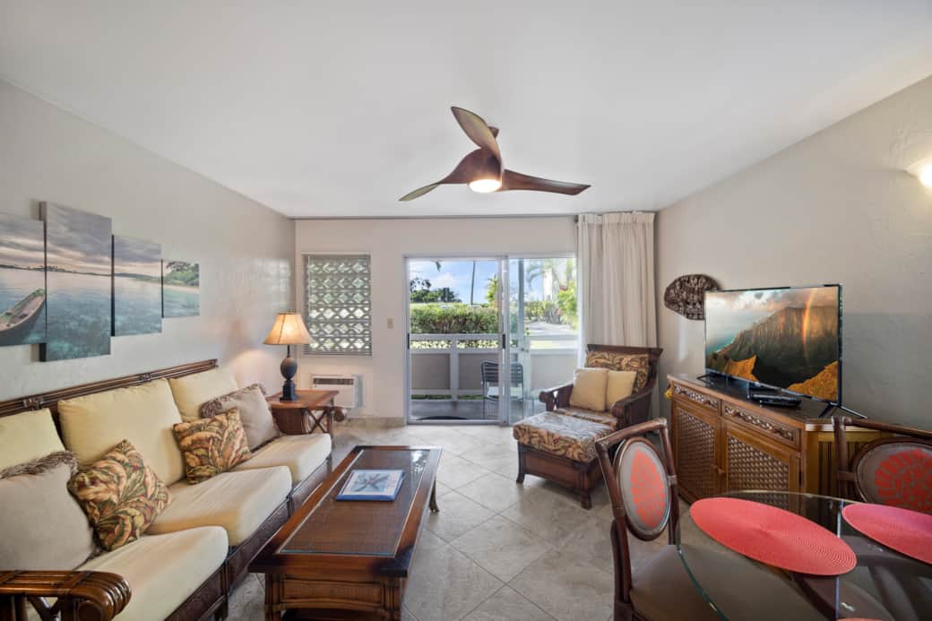 Living room area