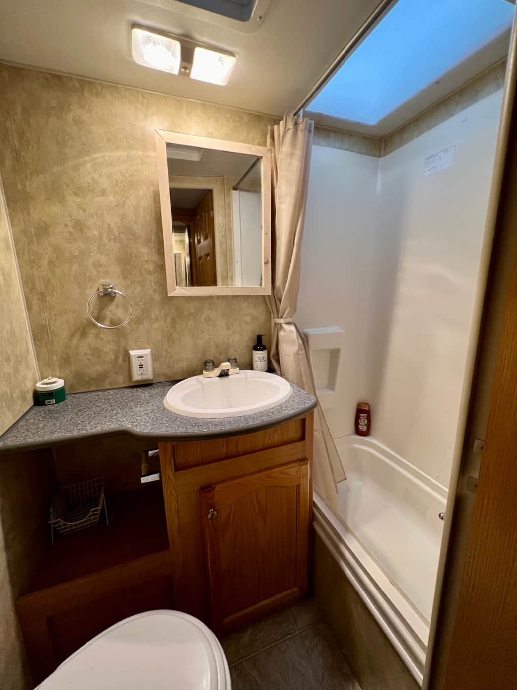 Bathroom Sink and Shower Bathroom Sink and Shower