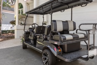 Golf Cart available for an extra fee 