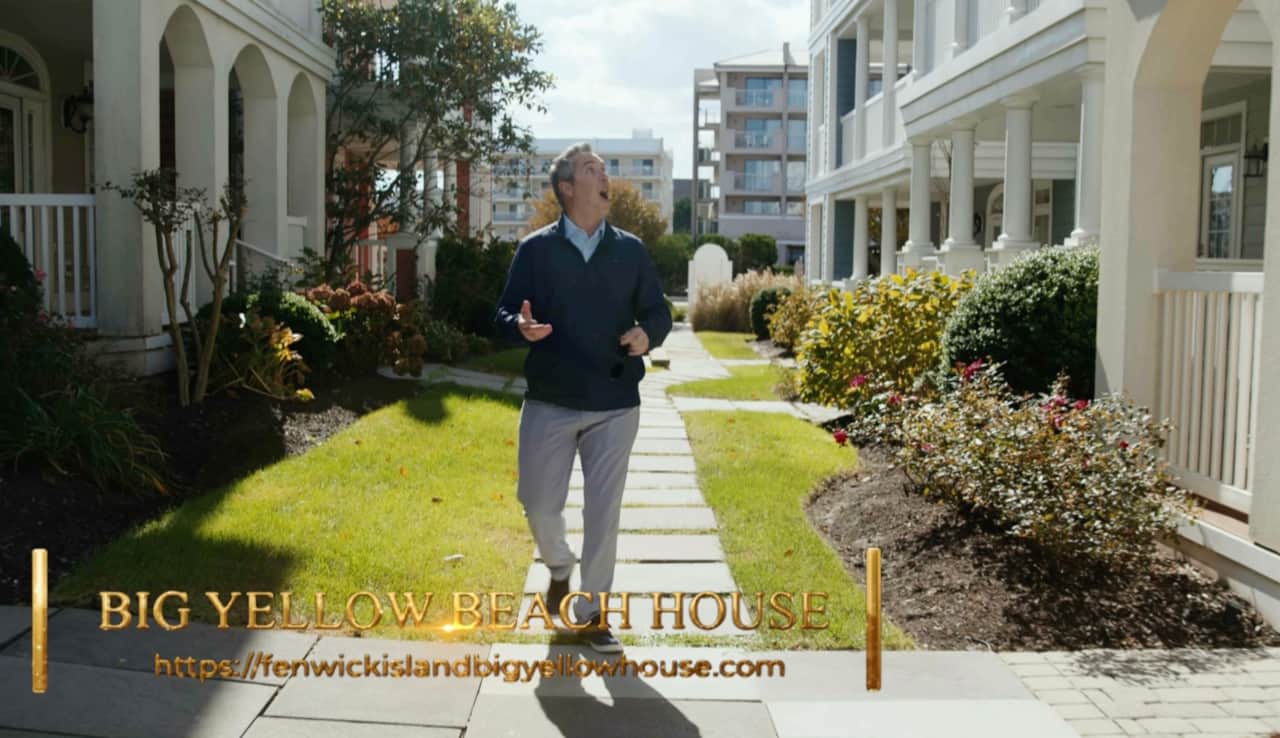 The Big Yellow Beach House spotlighted on the show Staycation