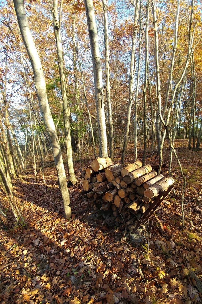 Wood rack