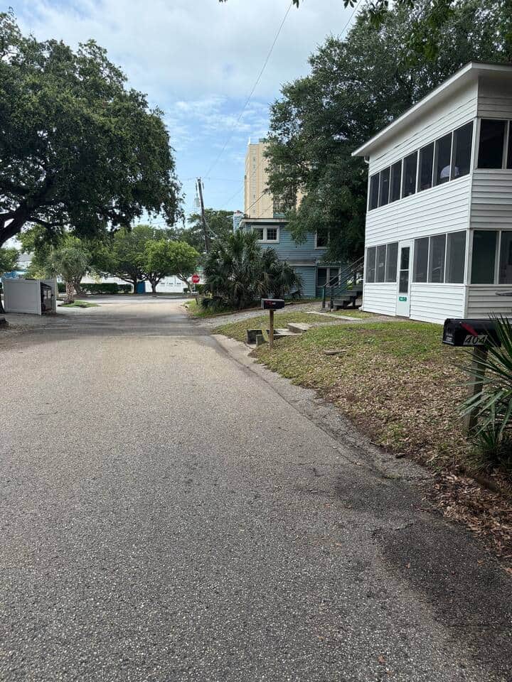 Very quiet street and short walk to beach 