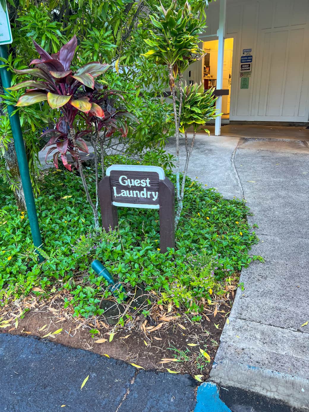 Laundry facility steps away