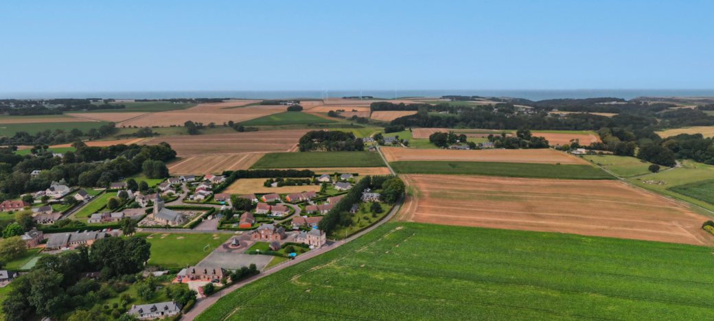 Vue du ciel Butot Venesville Vue du ciel Butot Venesville