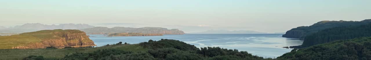 View from Public Rooms on a Summer Evening