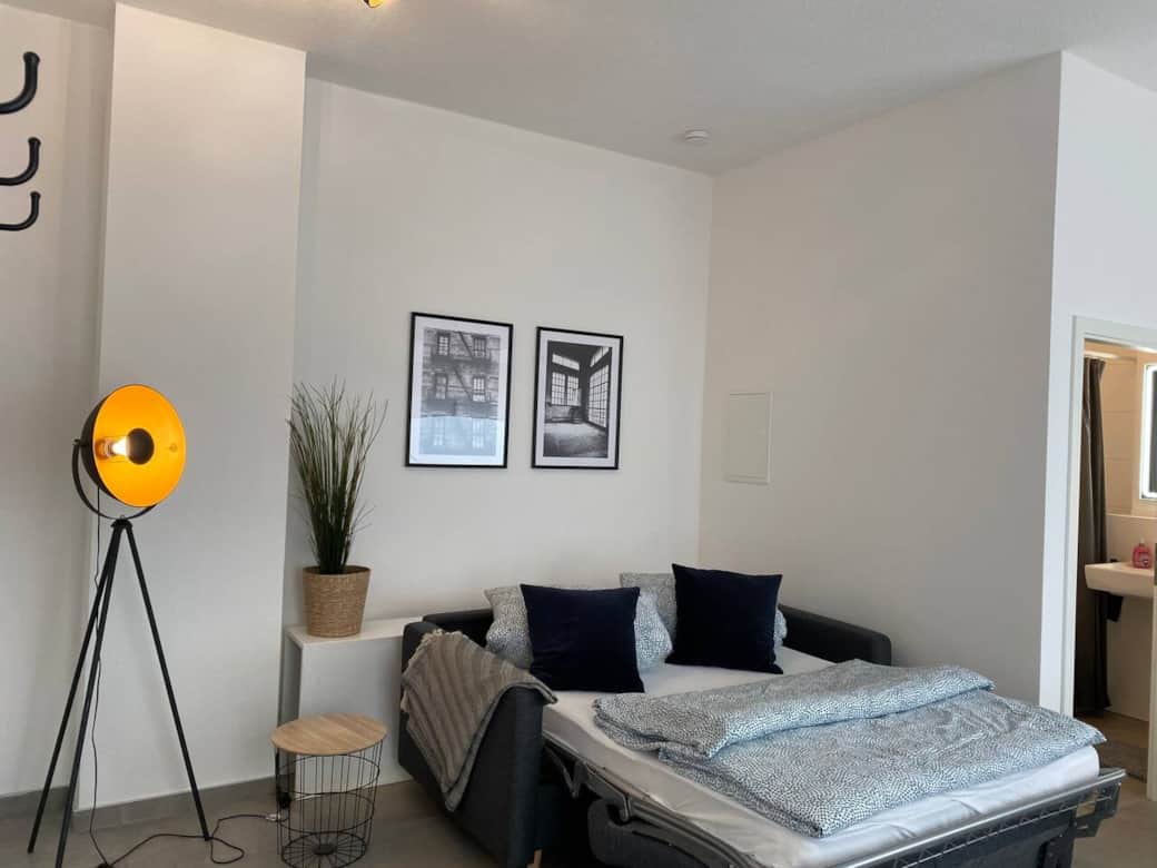 Schlafcouch in Funktion als Bett für 2 Personen