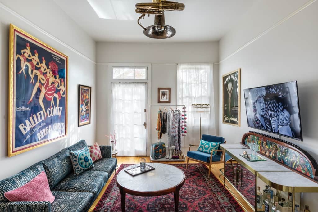 Luxury Rental New Orleans - Jazz - Living Room 1