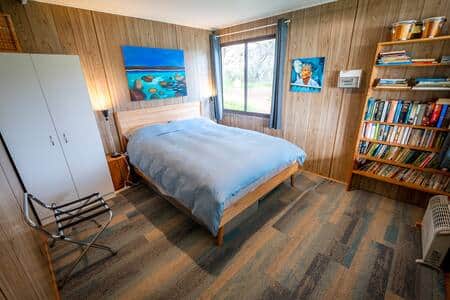 Second bedroom with queen bed.