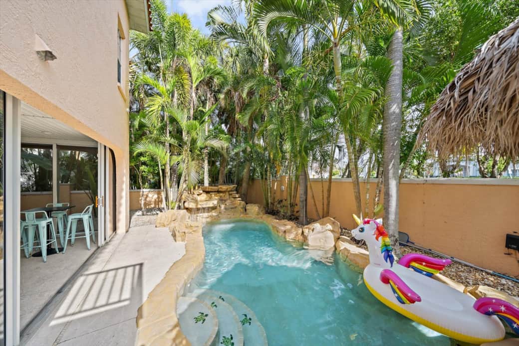 Another pool view from the tiki hut Another pool view from the tiki hut