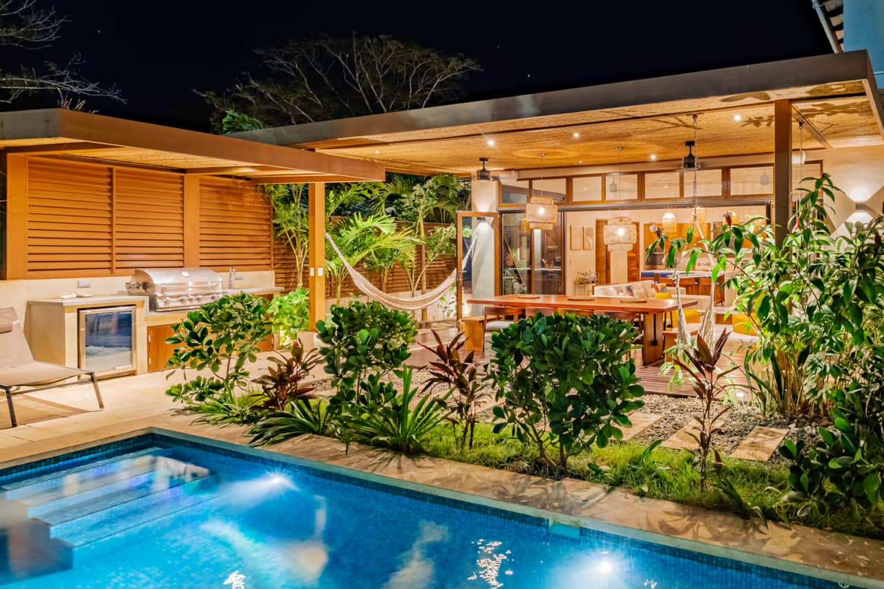 Pool Nighttime 
