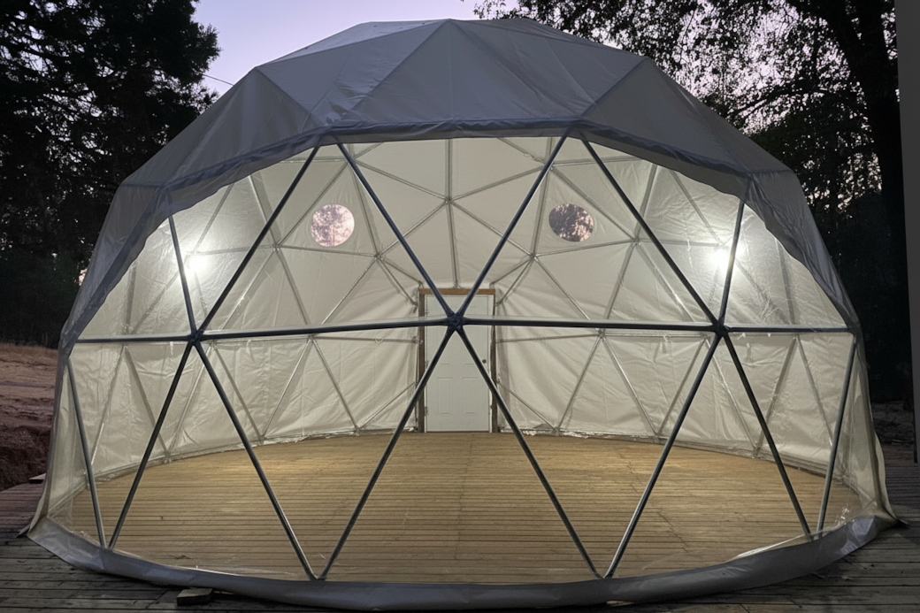 Yoga dome and meditation