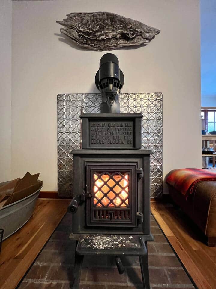 Living Room Woodstove