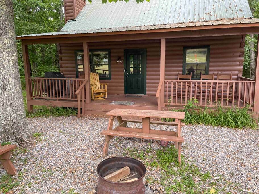 Front of cabin