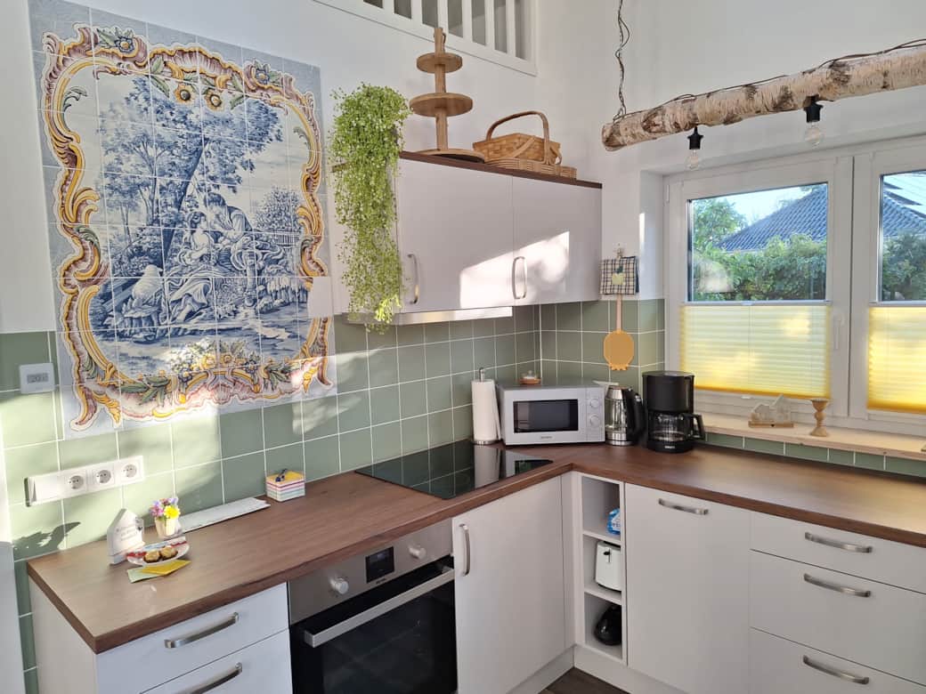 Küche im Morgenlicht
