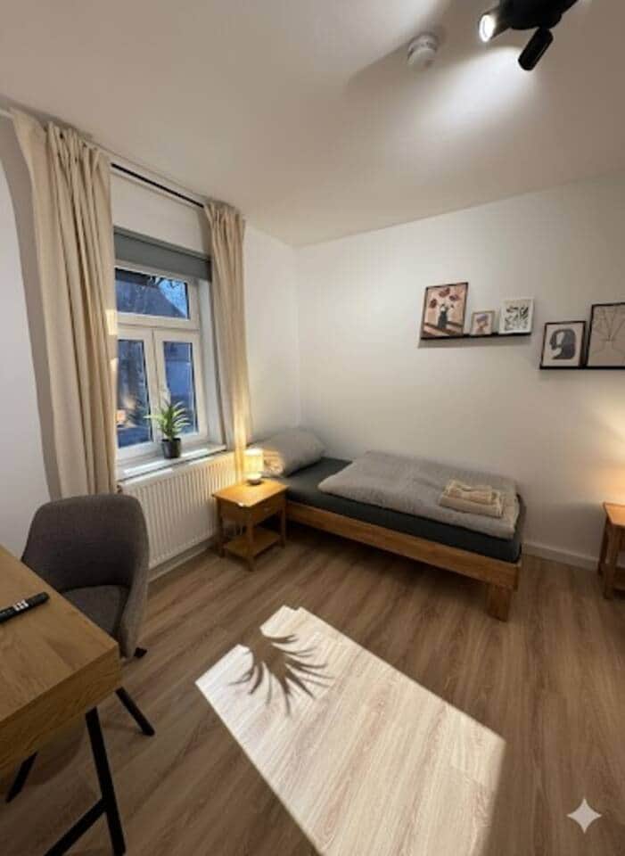 Schlafzimmer mit Einzelbetten