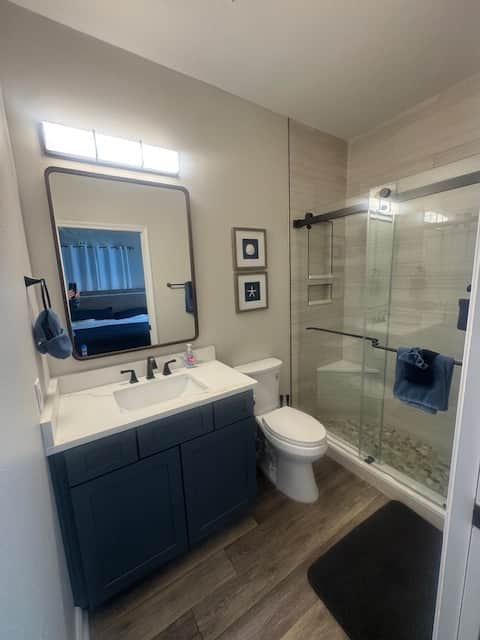 Private bathroom for Bedroom 1
