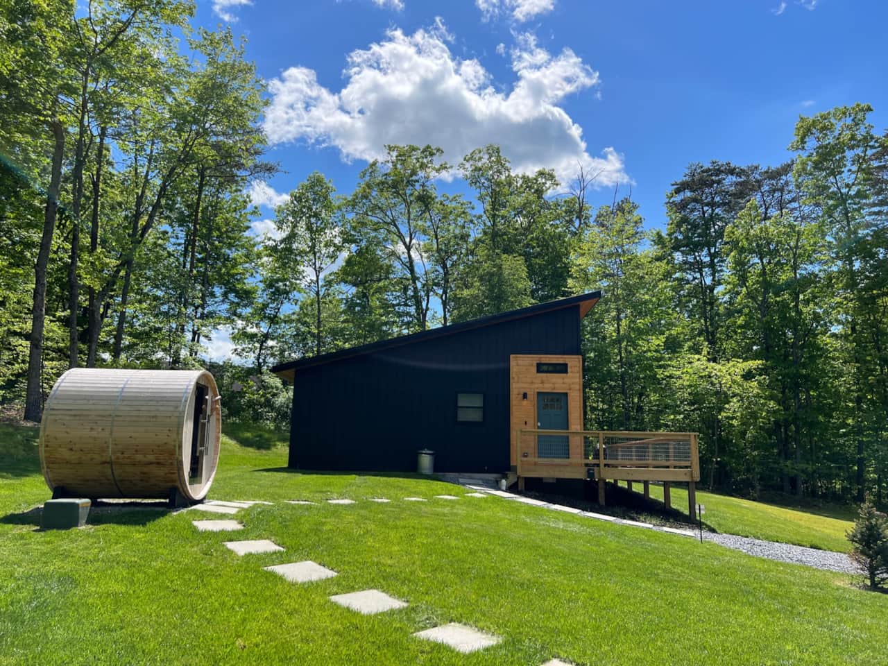 Modern, Scandinavian cabin  near Shenandoah National Park & George Washington National Forest