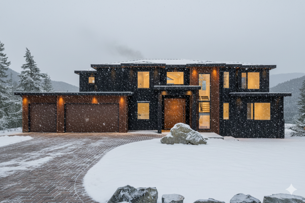 Snow whistler house