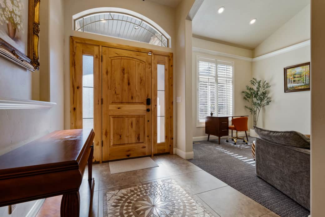 Front Entry and Front Room