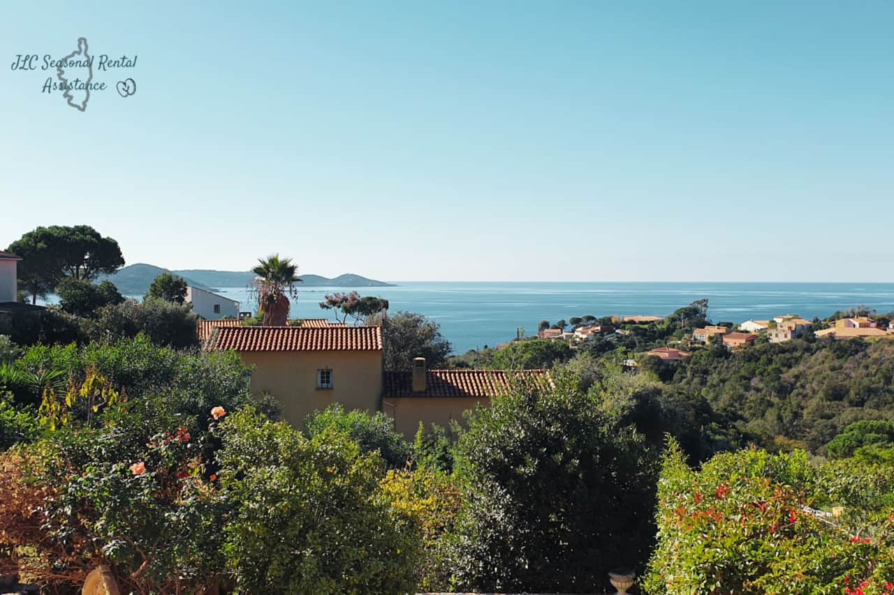 Sea view from the terrace
