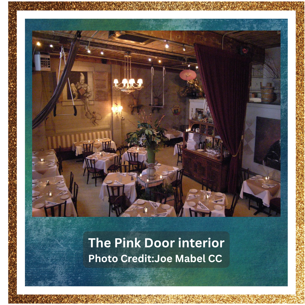 The Pink Door Interior