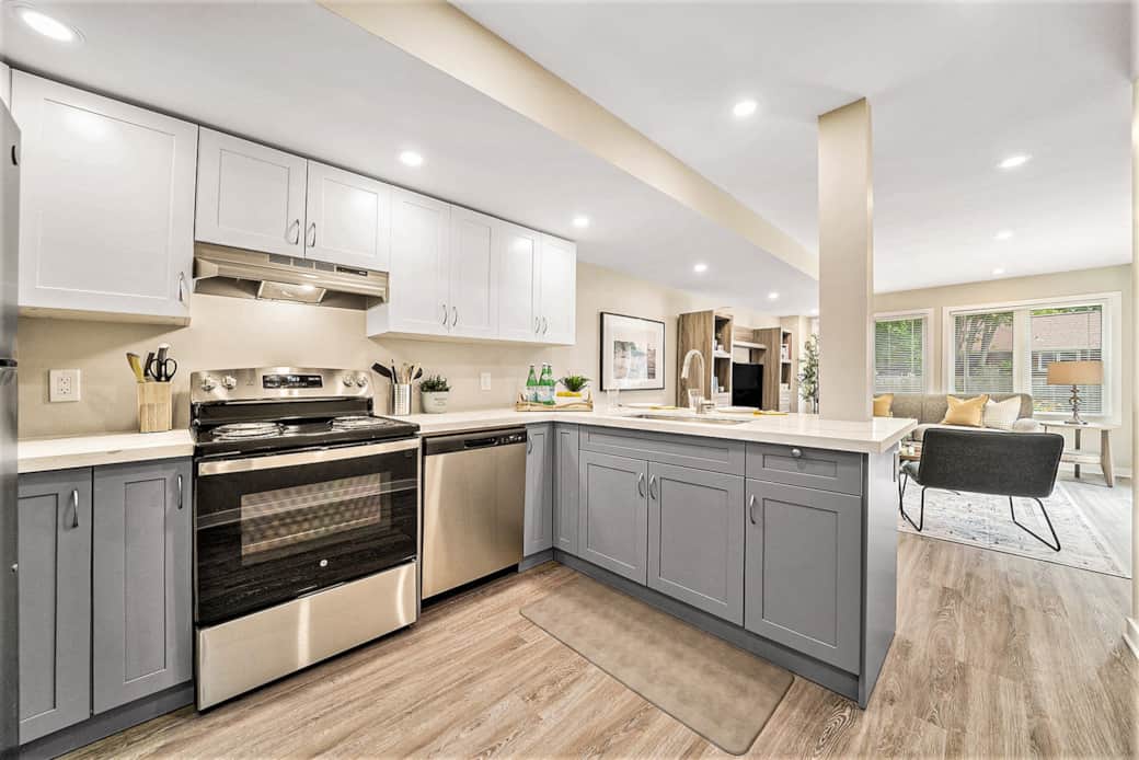 Open concept layout that overlooks the living room Open concept layout that overlooks the living room